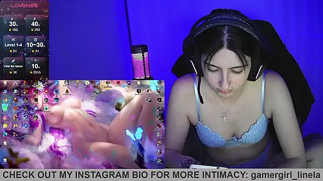 Gamergirl-Linela online show from February 7, 11:52 pm