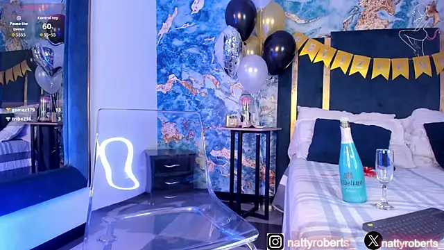 Natty roberts  online show from June 5, 12:37 am