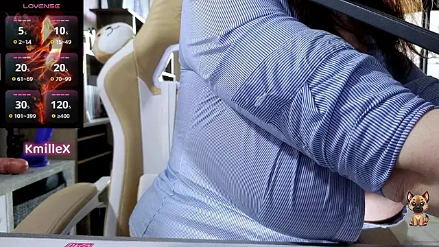 KmilleX online show from February 19, 8:36 am