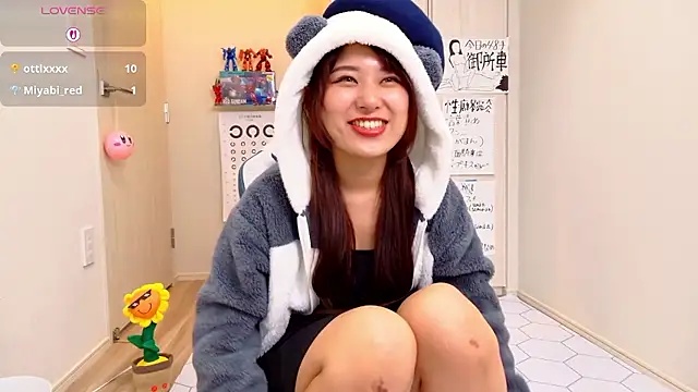 Snapshot of miharu01 chatting on October 14, 2:08 pm miharu01 online show from October 14, 2:08 pm