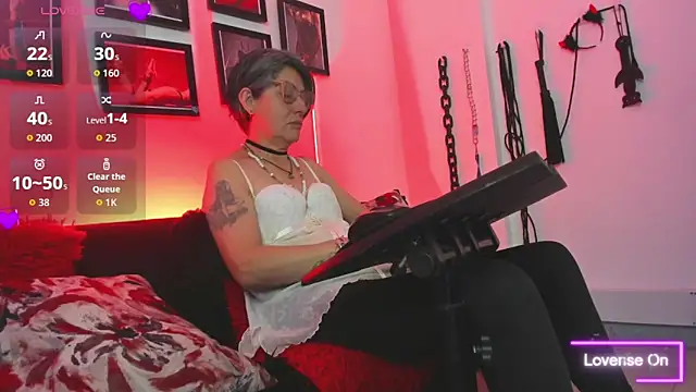 MistressNyx cg online show from November 26, 3:46 pm