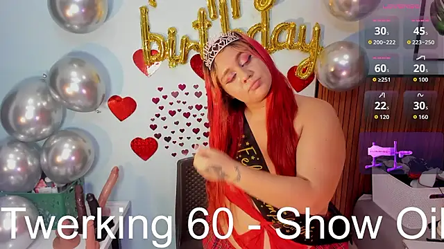 sharlotthe bigass online show from February 8, 9:29 pm