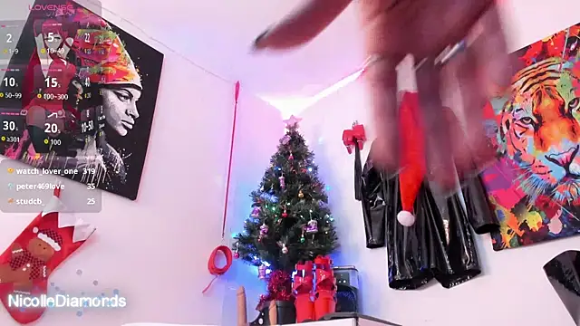 NicolleDiamonds cg online show from December 4, 3:35 pm