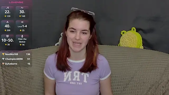 ElzaBlis online show from November 10, 7:20 pm