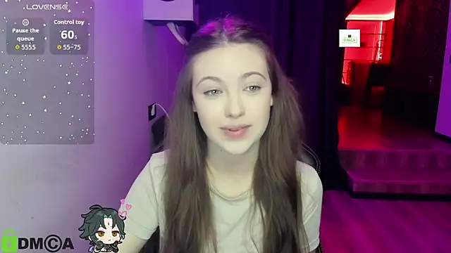 Snapshot of AmourLily chatting on October 4, 6:41 am AmourLily online show from October 4, 6:41 am