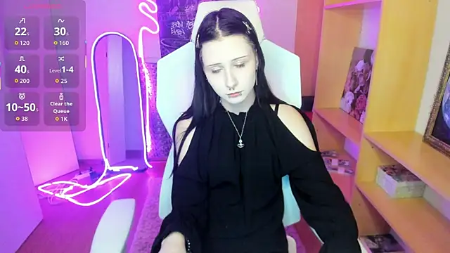 Snapshot of AmamiDark chatting on October 15, 1:41 am AmamiDark online show from October 15, 1:41 am