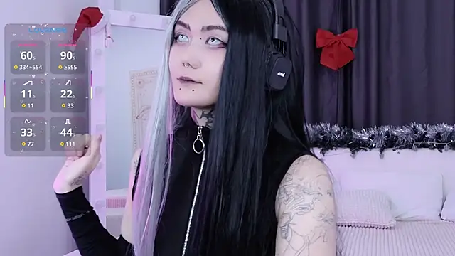 GothXRaven online show from December 22, 10:40 am