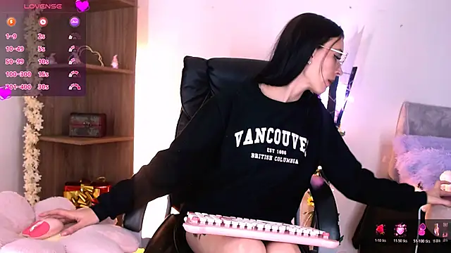 AuroraHans1 online show from February 25, 1:37 am