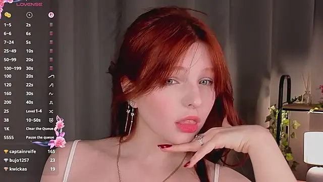 AnnieKim  online show from March 1, 5:01 pm