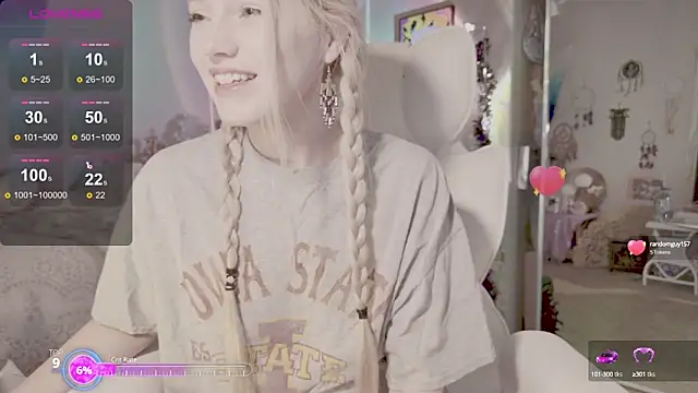 Talulaa online show from September 29, 8:03 pm