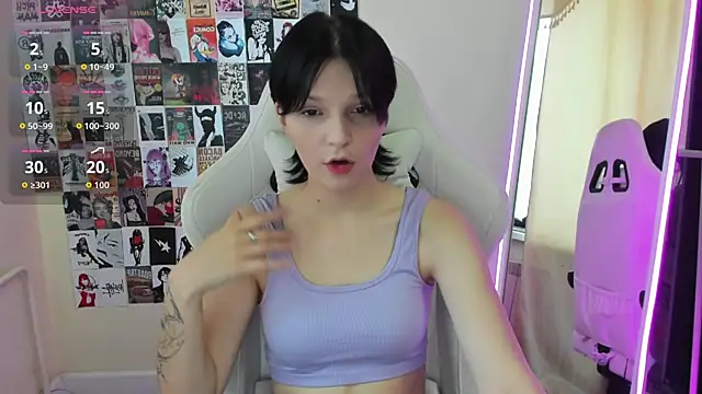 AudreyyKim online show from October 2, 9:47 am