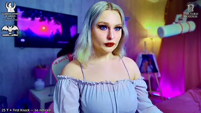 Wounded Goddess  online show from February 6, 7:01 am