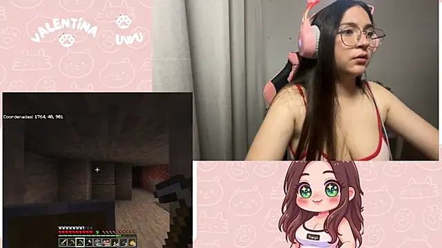 valentinauwu online show from February 22, 2:01 am