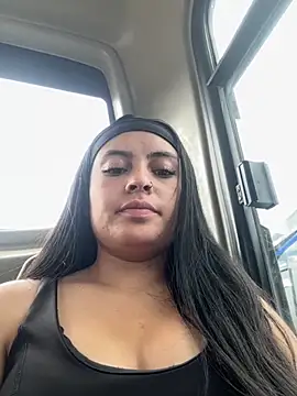 Snapshot of Karla_1-2 chatting on October 3, 8:25 pm Karla 1-2 online show from October 3, 8:25 pm