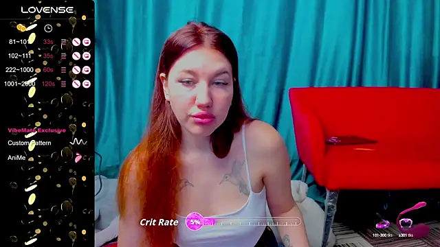 Snapshot of LillyLover_ chatting on October 12, 1:30 am LillyLover online show from October 12, 1:30 am