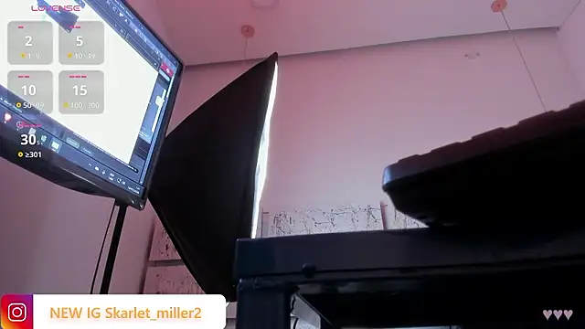 skarlet miller  online show from February 10, 12:30 pm