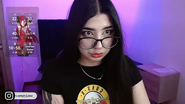 VamppyJane online show from December 2, 12:12 am