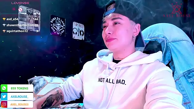 AxelRouse3 online show from December 20, 4:05 am