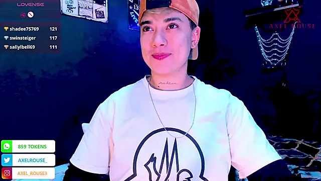 AxelRouse3 online show from January 13, 11:20 pm