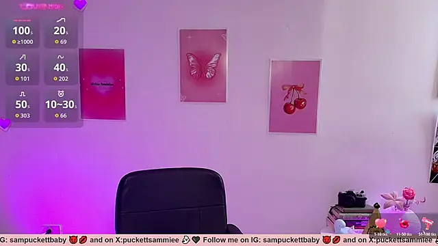 Sampuckettbaby online show from January 8, 5:50 pm