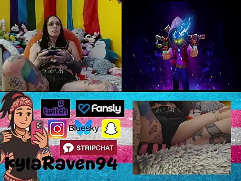 KylaRaven online show from April 19, 8:33 pm