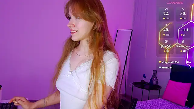 Angel Fleur online show from June 28, 1:34 am