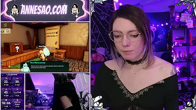 AnneSao online show from January 12, 1:11 am