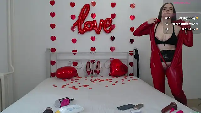 MieshaMorrison online show from February 13, 9:11 am