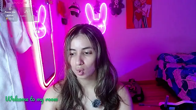 valentina angel online show from July 25, 3:35 am