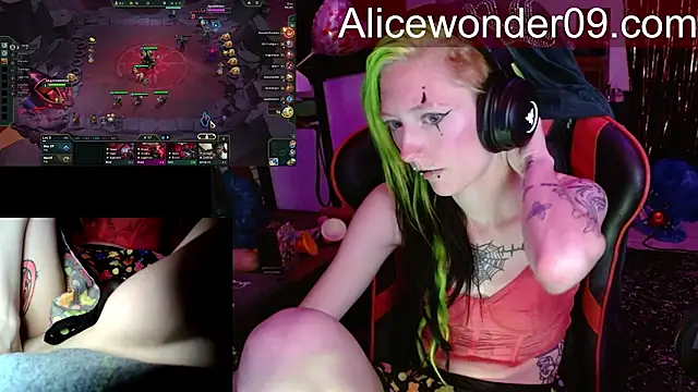 alicewonder09 online show from March 15, 5:53 am