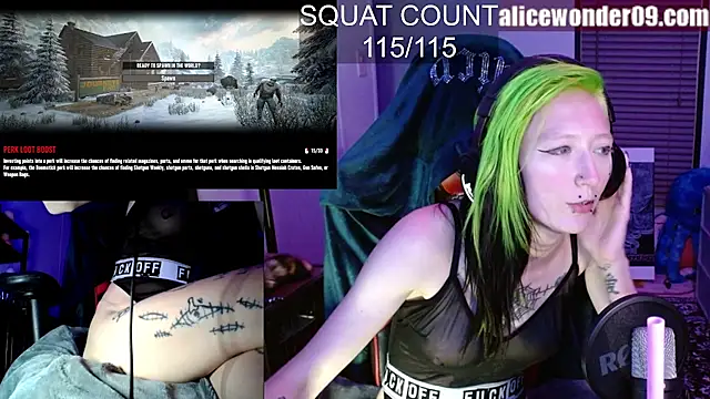 alicewonder09 online show from October 11, 4:50 am