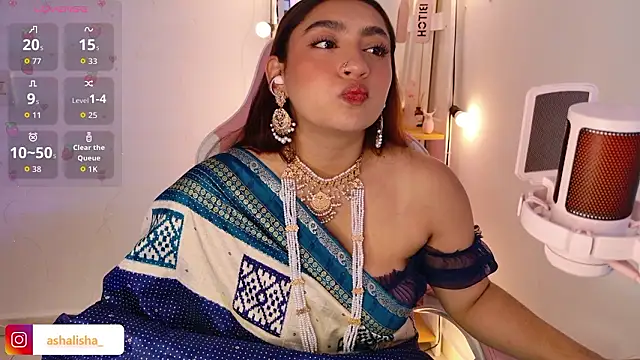 ashalisha online show from February 9, 1:46 pm