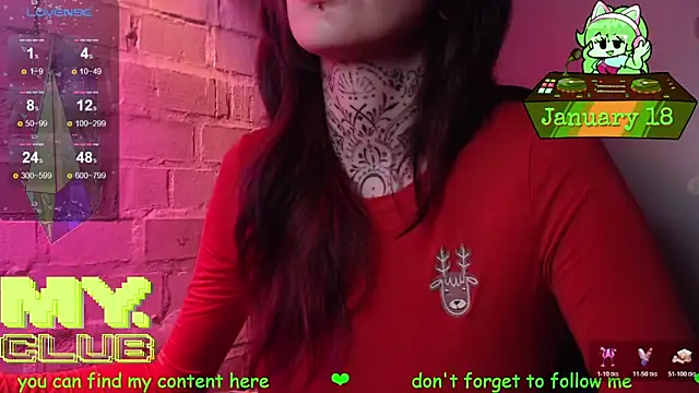 Witch Emma online show from January 18, 8:32 am