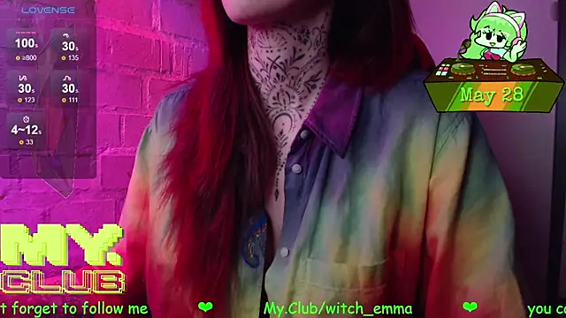 Witch Emma online show from May 28, 8:23 am