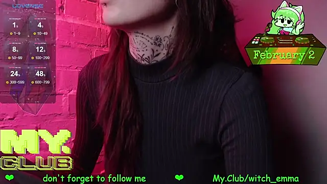 Witch Emma online show from February 2, 7:18 am