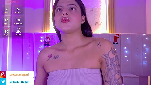 Megan browns1 online show from December 22, 12:30 pm