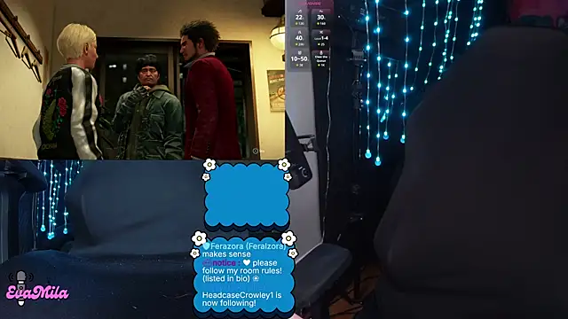 evamila online show from March 4, 1:01 am