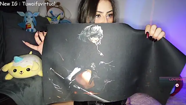 TuWaifuVirtual1 online show from November 10, 10:49 pm