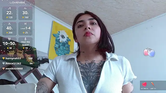 ZoeBakers  online show from December 13, 7:53 pm