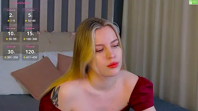 AmaliaBell online show from January 12, 1:05 pm